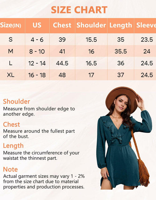 Load image into Gallery viewer, Boho Women's A-Line Mini Skater Dress High Waist Elastic Waistband Royal Size L
