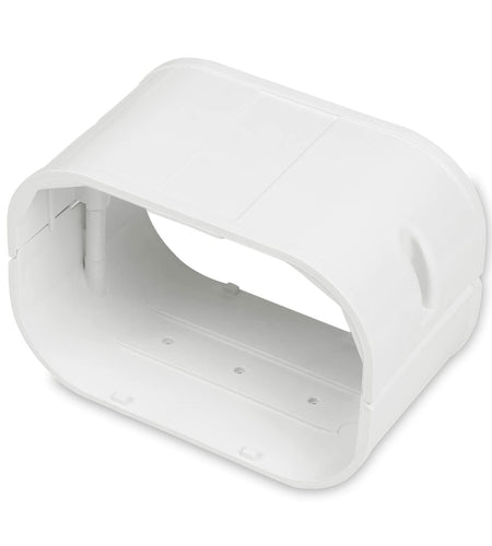 MOOITEK PVC Line Cover Kit Tubing Accessories for Air Conditioners White