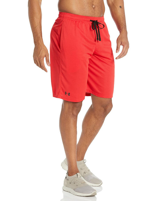 Load image into Gallery viewer, Under Armour Men's UA Tech Mesh Shorts Red Size L
