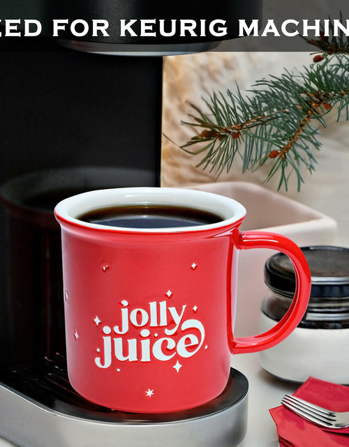 Load image into Gallery viewer, Naughty Christmas Coffee Mug 11oz Holiday Style Ceramic Cup
