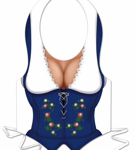 Beistle German Fraulein Plastic Oktoberfest Vest One Size
