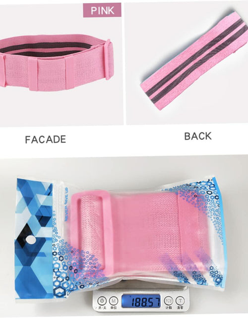 Load image into Gallery viewer, Anneome Adjustable Hip Tension Band Resistance Band - Pink
