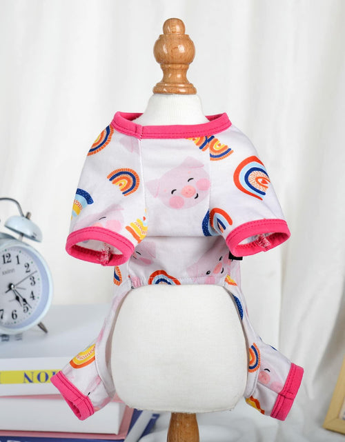 Load image into Gallery viewer, Dog Pajamas Small Chihuahua Yorkie Teacup Puppy Pjs Soft Pet Clothes Size 2XL
