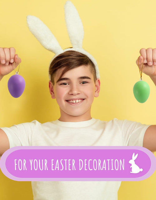 Load image into Gallery viewer, Festicy Easter Eggs Set 48 XXL 2025 with 6 Paints &amp; 2 Brushes Durable Decor
