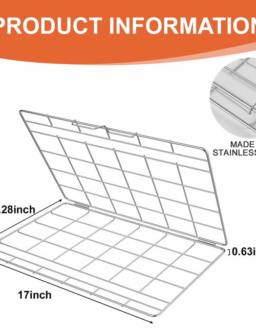 Load image into Gallery viewer, Dishwasher Basket for Silicone Baking Mats, Lids, Hot Pads &amp; More Storage
