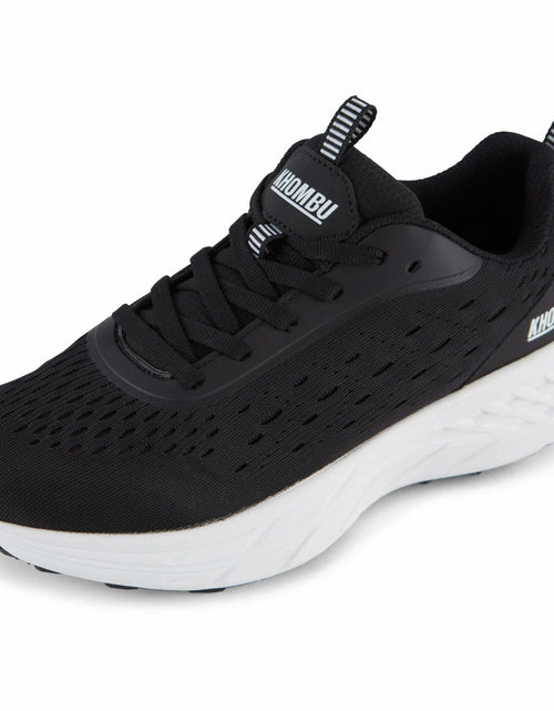 Load image into Gallery viewer, Khombu Women's Cohos Sneaker, Black/White, 9.5
