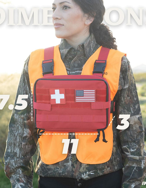 Load image into Gallery viewer, Boundless Performance Molle EMT Medical Bag Utility Pockets EDC IFAK
