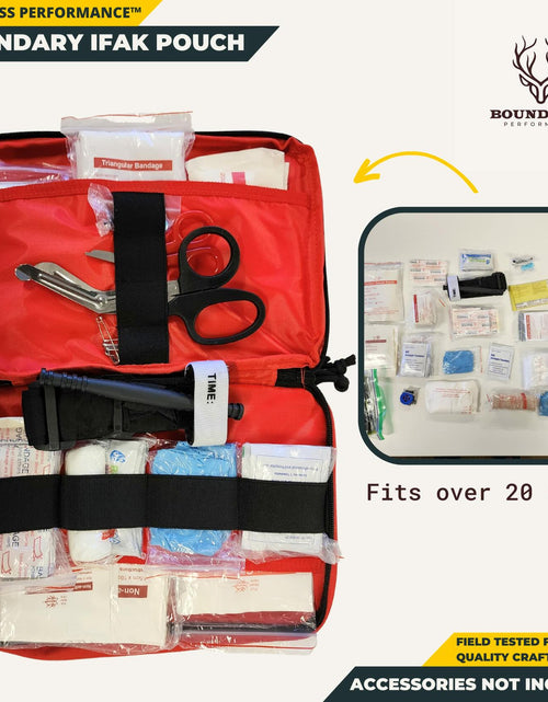 Load image into Gallery viewer, Boundless Performance Molle EMT Medical Bag Utility Pockets EDC IFAK
