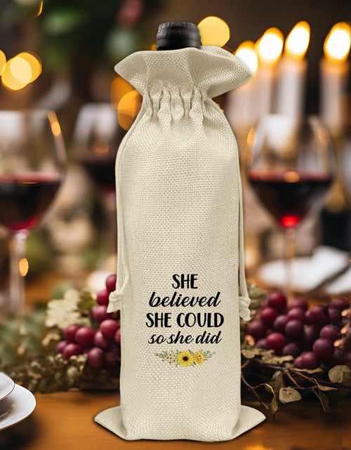 Load image into Gallery viewer, Graduation Wine Gift Bags for Women Daughter Sister Granddaughter 2 Pcs
