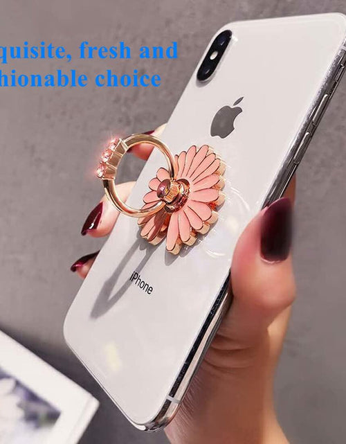 Load image into Gallery viewer, Ailifly Multi Style Cute Pattern Metal Cell Phone Ring Grip Stand Dark Green
