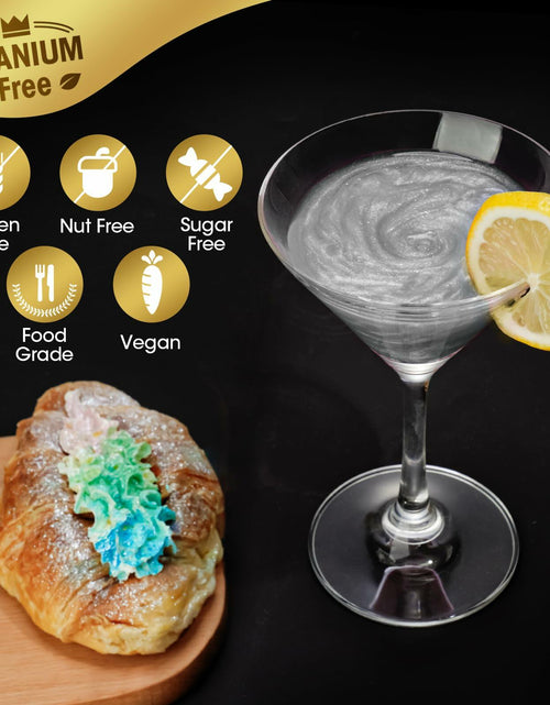 Load image into Gallery viewer, NiHome Edible Food-Grade Glitter Powder 5g Metallic Vegan Allergen-Free
