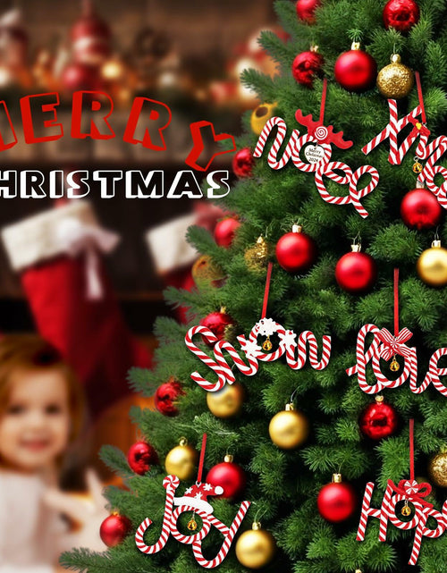 Load image into Gallery viewer, Langley 6 PCS 2024 Christmas Polymer Clay Hanging Ornaments Xmas Tree
