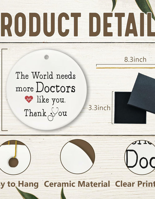 Load image into Gallery viewer, Voatok Doctor Christmas Tree Ornament Hanging Decoration Gift
