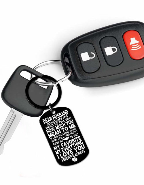 Load image into Gallery viewer, Allpeak Husband Valentines Day Romantic Keychain Gift from Wife
