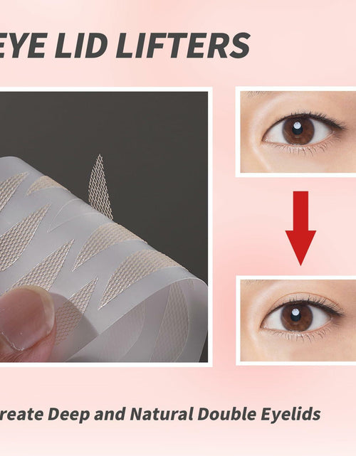 Load image into Gallery viewer, YAFIYGI 120 Pcs Double Eyelid Tape Clear Waterproof Natural Fiber Strips
