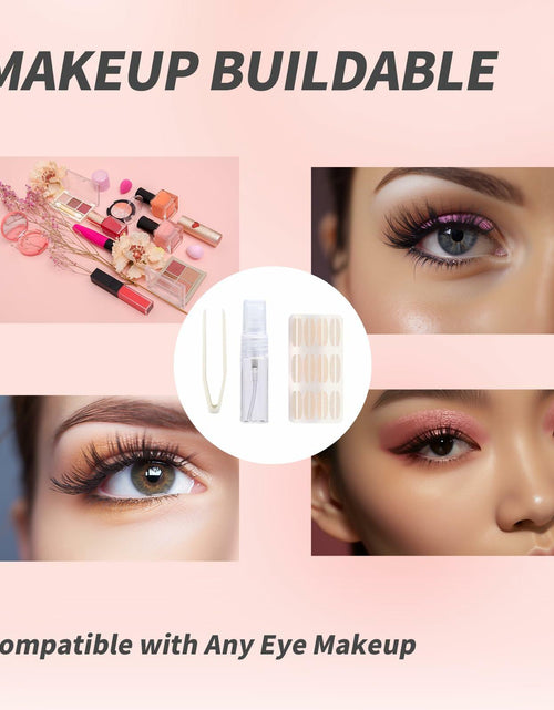 Load image into Gallery viewer, YAFIYGI 120 Pcs Double Eyelid Tape Clear Waterproof Natural Fiber Strips
