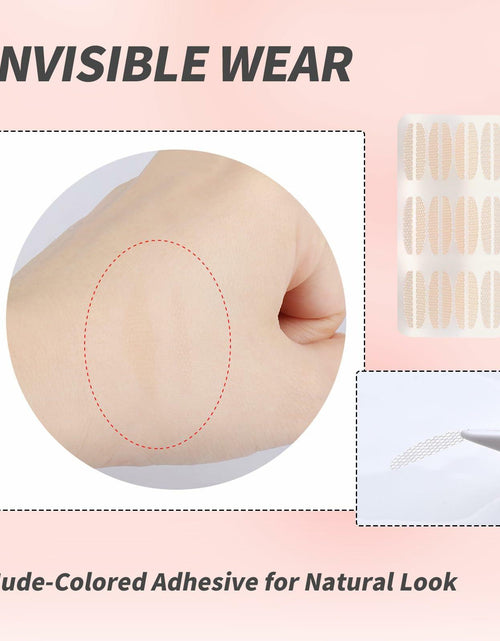 Load image into Gallery viewer, YAFIYGI 120 Pcs Double Eyelid Tape Clear Waterproof Natural Fiber Strips
