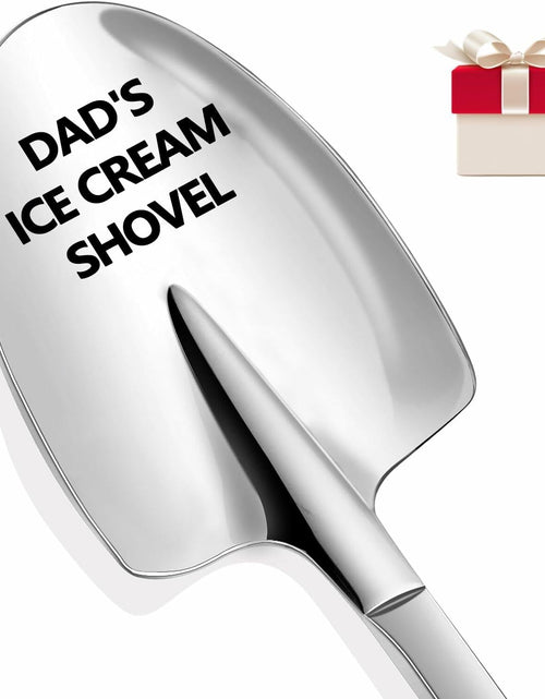 Load image into Gallery viewer, Funny Engraved Stainless Steel Ice Cream Shovel Gift for Dad Fathers Day
