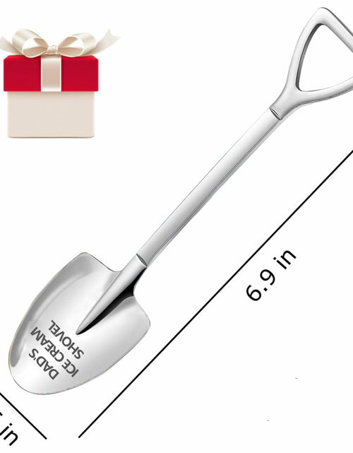 Load image into Gallery viewer, Funny Engraved Stainless Steel Ice Cream Shovel Gift for Dad Fathers Day
