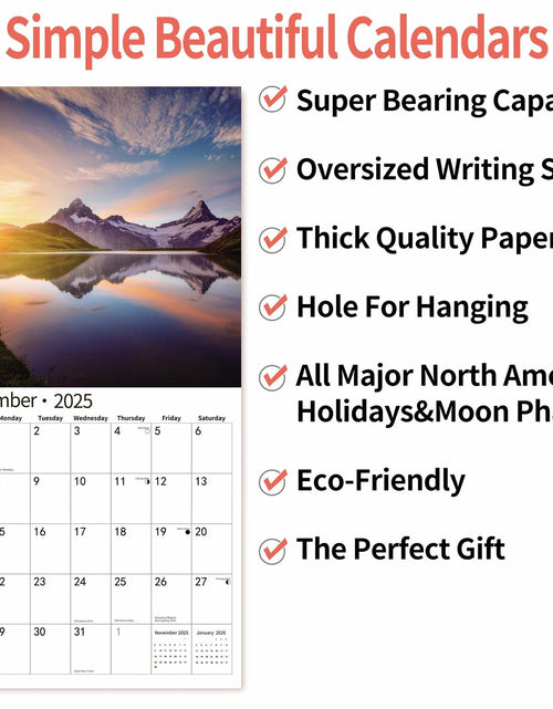 Load image into Gallery viewer, Gag Gift 2025 Wall Calendar Funny White Elephants Pooping Dogs 12x24
