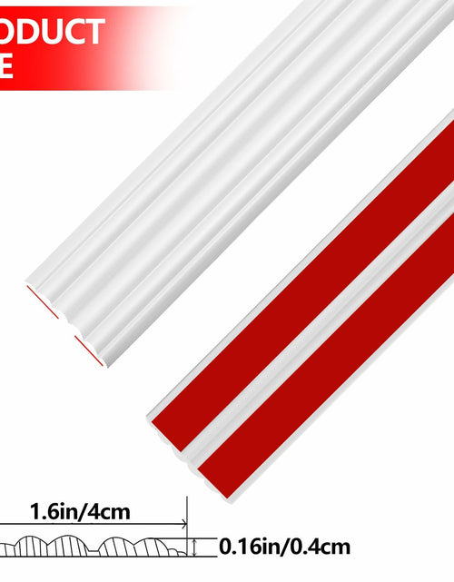 Load image into Gallery viewer, Yonilarey Wall Corner Protector 1.6x10.5ft Flexible Self Adhesive Trim
