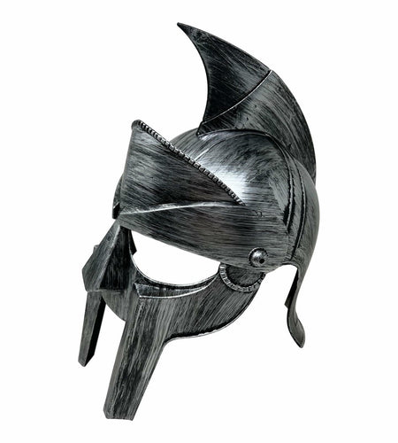 Cosmic Chameleon Spartan Helmet Men's Silver Medieval Armour King Leonidas