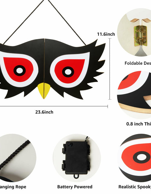 Load image into Gallery viewer, BlcTec Halloween Spooky Eyes Lights 23.6in 7 Color Modes USB Battery Operated
