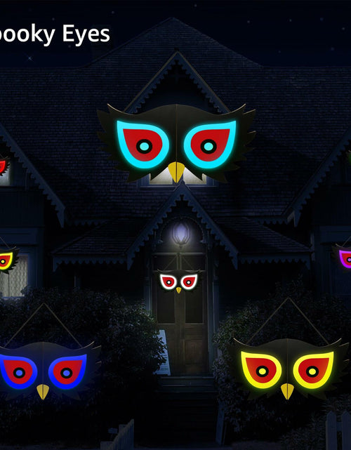 Load image into Gallery viewer, BlcTec Halloween Spooky Eyes Lights 23.6in 7 Color Modes USB Battery Operated

