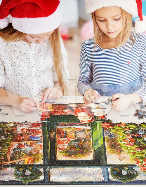 Load image into Gallery viewer, Holiday Shop Christmas Advent Calendar 2025 Jigsaw Puzzle 1000pcs 27.6x19.7in
