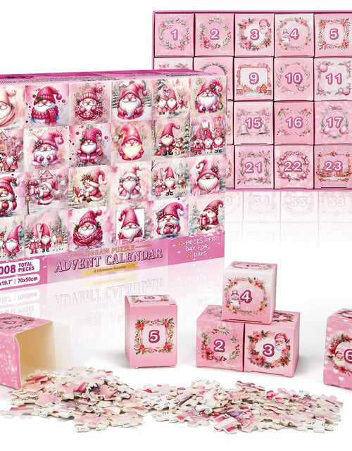 Load image into Gallery viewer, 3D Quilling Animal Advent Calendar, 1008 Pieces, 24-Day Countdown
