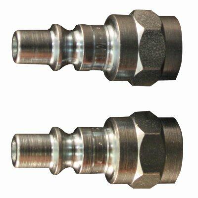 Load image into Gallery viewer, 2PK 1/4" NPTF A Coupler Industrial Air Hydraulic Steel Fittings
