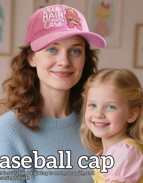 Load image into Gallery viewer, New Mom Hat Mothers Gifts Funny Pink Embroidered Adjustable Cotton Baseball Cap
