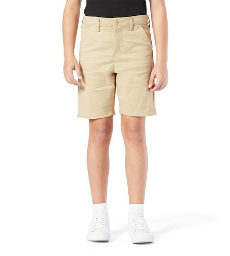 Levi Strauss Signature Gold Girls' Uniform Shorts Safari Size 16