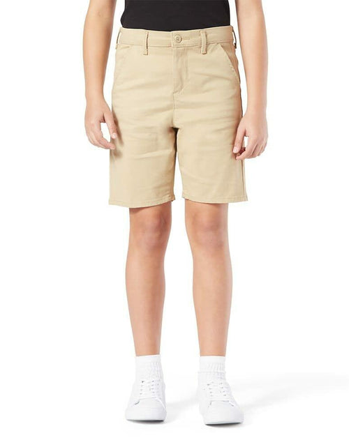 Load image into Gallery viewer, Levi Strauss Signature Gold Girls' Uniform Shorts Safari Size 16
