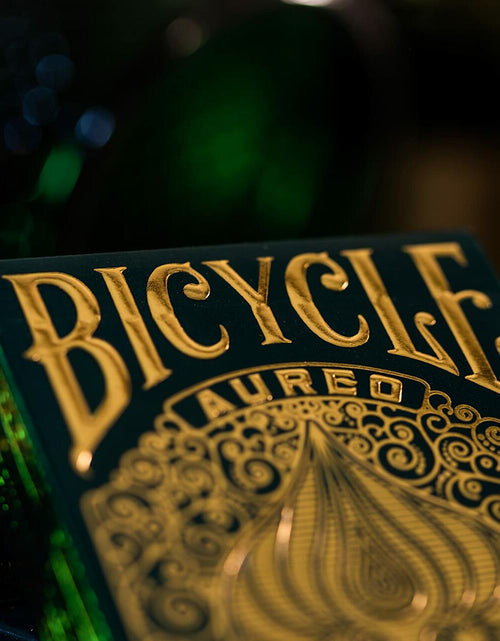 Load image into Gallery viewer, Bicycle Aureo Playing Cards Showstopper Deck Durable Easy to Shuffle Gift
