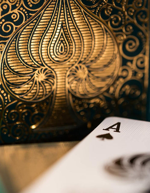 Load image into Gallery viewer, Bicycle Aureo Playing Cards Showstopper Deck Durable Easy to Shuffle Gift
