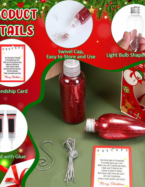 Load image into Gallery viewer, Syhood Christmas Friendship Light DIY Ornament Set 3.39in Red
