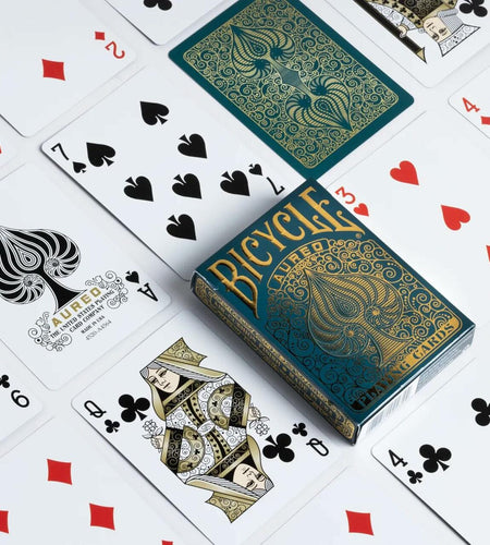 Bicycle Aureo Playing Cards Showstopper Deck Durable Easy to Shuffle Gift