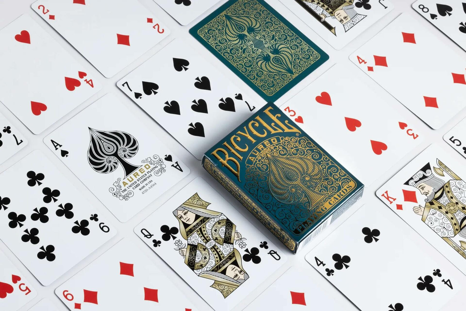 Bicycle Aureo Playing Cards Showstopper Deck Durable Easy to Shuffle Gift