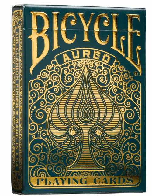 Load image into Gallery viewer, Bicycle Aureo Playing Cards Showstopper Deck Durable Easy to Shuffle Gift

