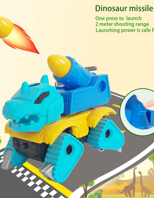 Load image into Gallery viewer, DDHOM Take Apart Dinosaur Toys 2 pcs Educational Construction Stegosaurus
