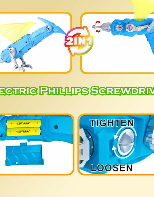 Load image into Gallery viewer, DDHOM Take Apart Dinosaur Toys 2 pcs Educational Construction Stegosaurus
