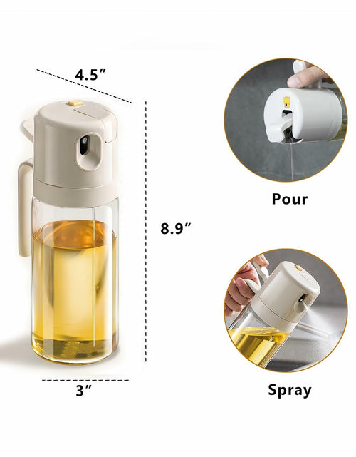 Load image into Gallery viewer, REDANT 2-in-1 Olive Oil Sprayer Kitchen Dispenser Grey 500ml
