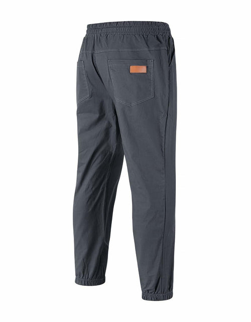 Load image into Gallery viewer, MGYIMOYUGYM Men's Casual Cargo Hiking Joggers Pants Dark Grey Size XXL
