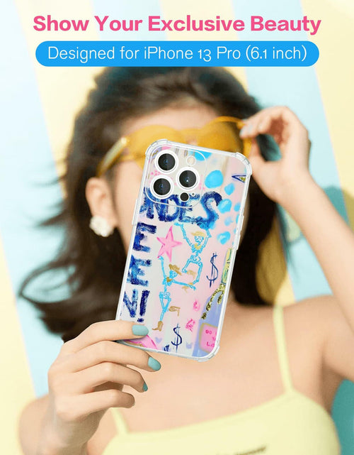 Load image into Gallery viewer, MMYAJT iPhone 13 Pro Case Shockproof Clear Blondes Have More Fun Cover
