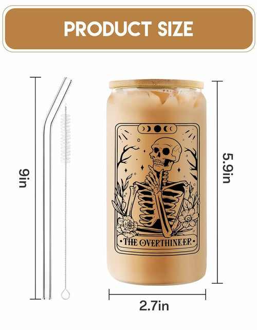 Load image into Gallery viewer, Mahrokh 16oz Reading Themed Tumbler for Book Lovers Women Librarians
