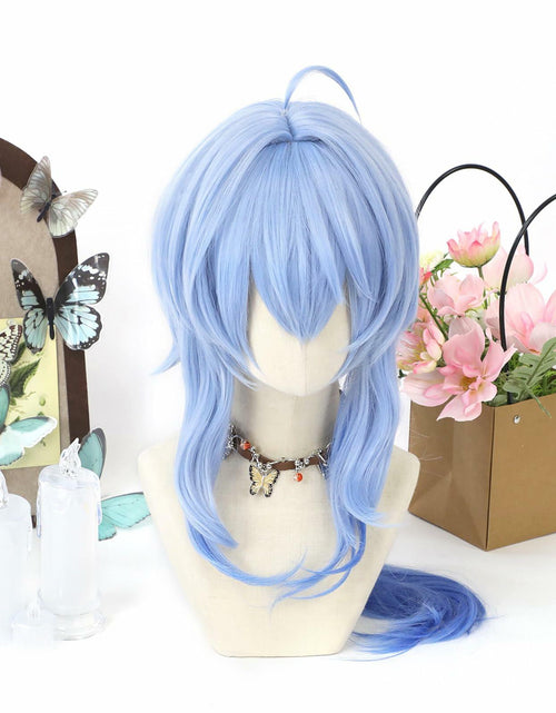 Load image into Gallery viewer, Soulwigger Ganyu Genshin Cosplay Synthetic Costume Wig Halloween Party
