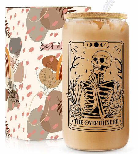 Mahrokh 16oz Reading Themed Tumbler for Book Lovers Women Librarians