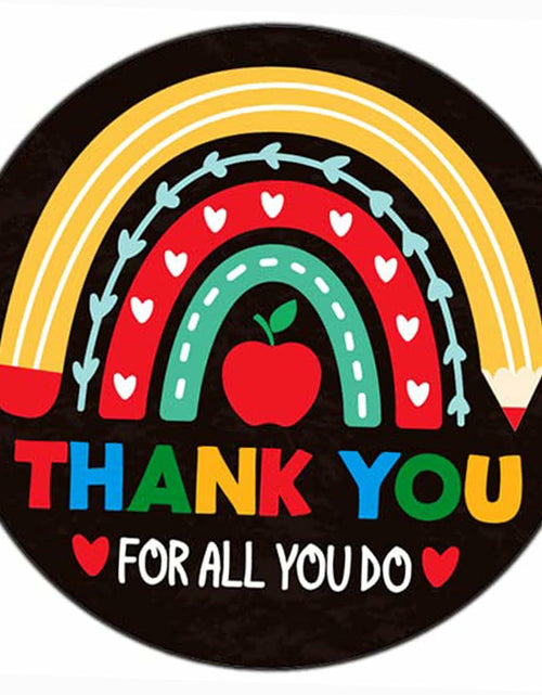 Load image into Gallery viewer, FLYAB Thank You Teacher Stickers 1.5" Apple Labels 36Pcs Gift Tags
