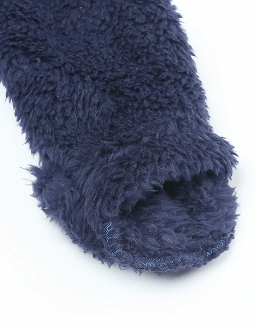 Load image into Gallery viewer, TAOHONG Baby Hooded Fleece Jumpsuit Snowsuit Bear Ear 3-6 months

